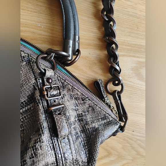 Coach Limited Edition Python Sophia Shoulder Bag - Picture 7 of 13